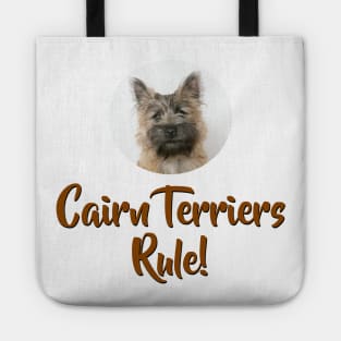 Cairn Terriers Rule! Tote