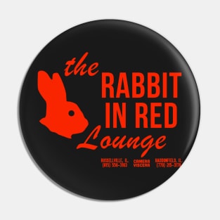 The Rabbit in Red Lounge Pin