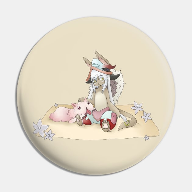 Nanachi and Mitty Pin by moonlightcranny