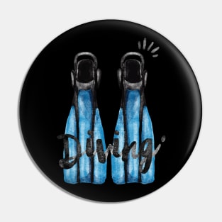 Scuba Diving Pin