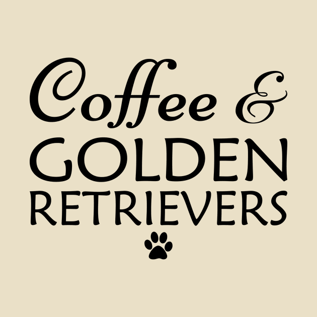 Coffee and Golden Retrievers by Iskapa