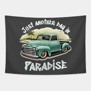 Another day in paradise Tapestry