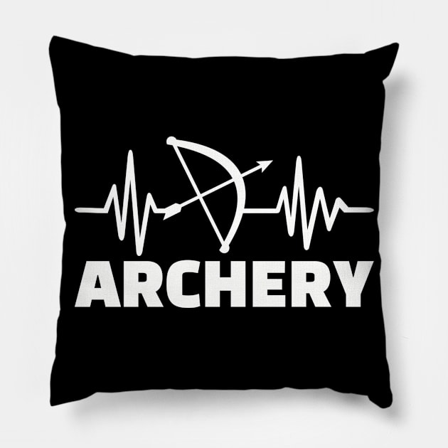 Archery frequency Pillow by Designzz