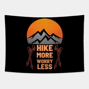 Hike More Worry Less Tapestry