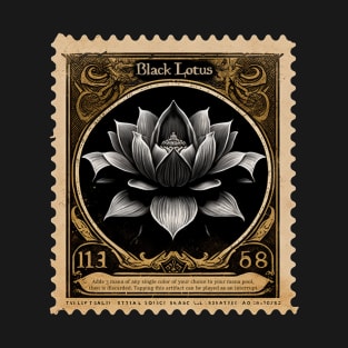 MTG - Black Lotus Stamp - Postage Stamp Series T-Shirt