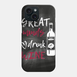 Wine blackboard #7 Phone Case