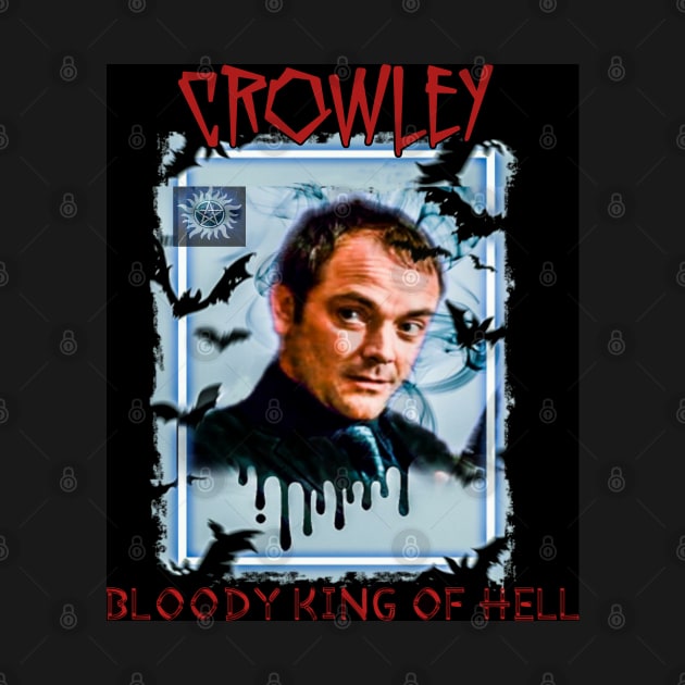 Crowley Bloody King Of Hell by Erik Morningstar 