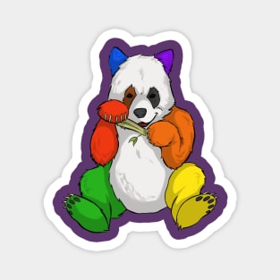 Pride Panda Magnet