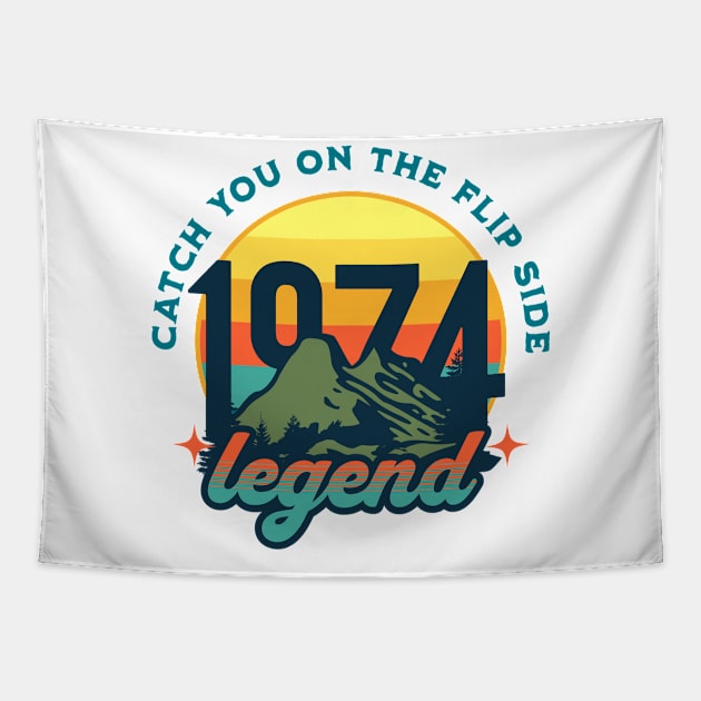 1974 retro legend Tapestry by Beyond TShirt