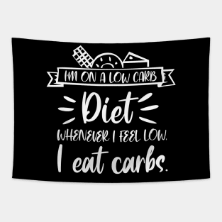 Im on A Diet Funny  Tshirt Tapestry