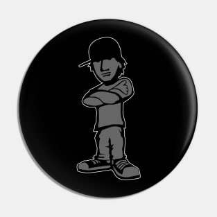 Kid with Attitude Pin