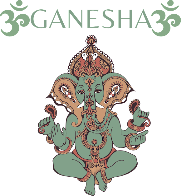 Om Ganesha Om Kids T-Shirt by BhakTees&Things