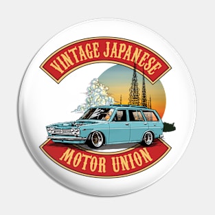 Vintage Japanese Motor Union Pin