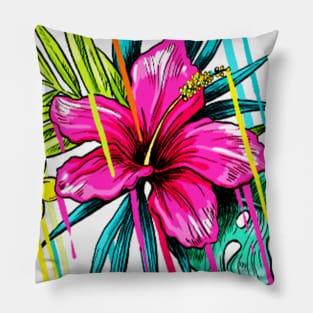 fashion beautiful printing flowers spring design, like a nice gift idea for her and for mom Pillow