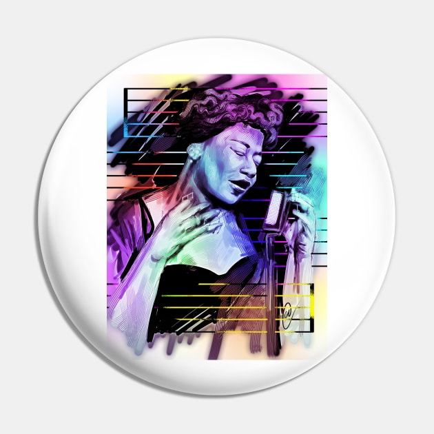 Ella Fitzgerald - digital painting Pin by dangerbeforeyou