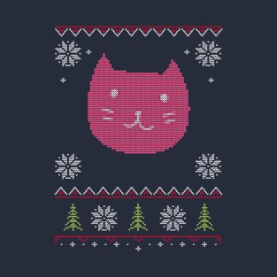 Cute Cat Ugly Sweater T-Shirt