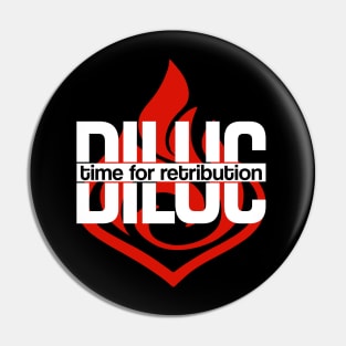 DILUC pyro time for retribution Genshin Impact Pin