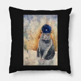 Blue Russian Pillow