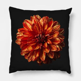 Neo Dahlia Still Life Pillow