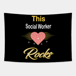 Social Worker Tapestry