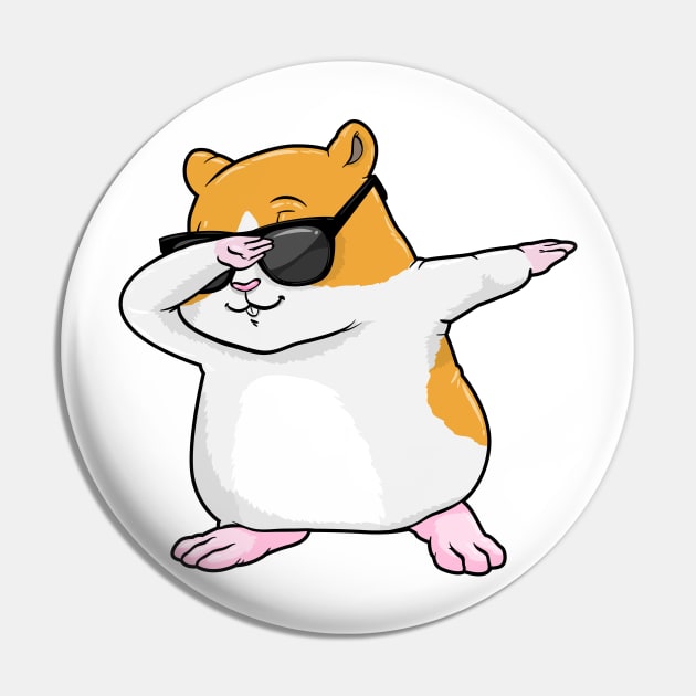 Cool hamster at dabbing with sunglasses Pin by Markus Schnabel