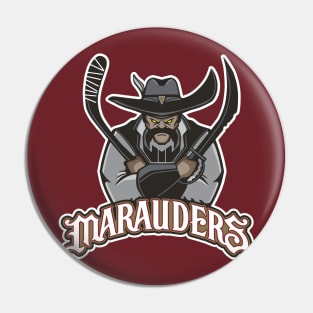 The Marauders Hockey Alternate Pin