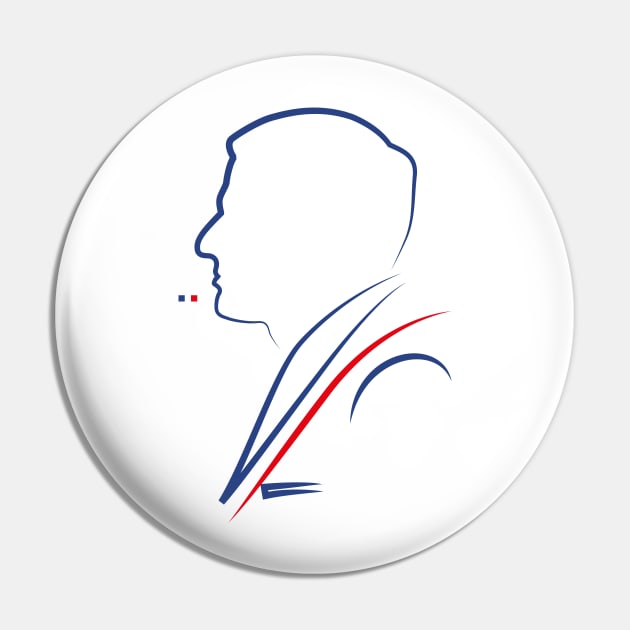 Emmanuel Macron Pin by Butchkassidy