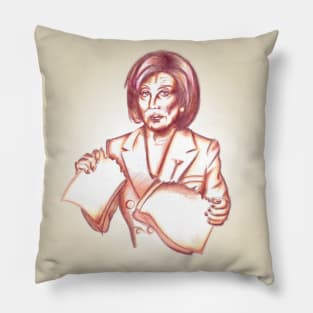 Nancy Pelosi Rips the Transcript Pillow