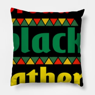 Proud Black Father Pillow