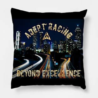 Adept Racing Logo City Pillow