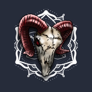 Ram Skull T-Shirt