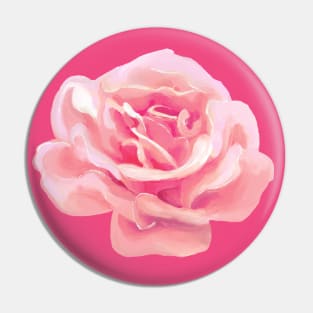 Pink Rose Pin