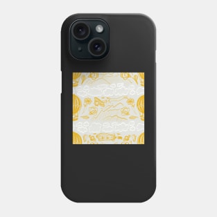 Yellow Air Travel Phone Case