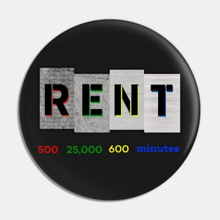 Rent Lyrics Pin