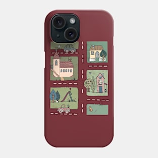 An Even Quieter Afternoon in Town Phone Case