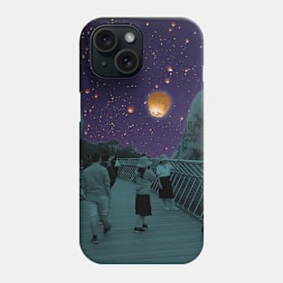 Lanterns Flying Everywhere Phone Case