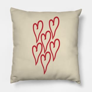 Design Hearts 2 Pillow