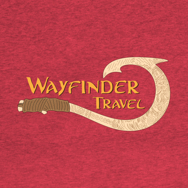 Wayfinder Travel Logo - Moana - T-Shirt