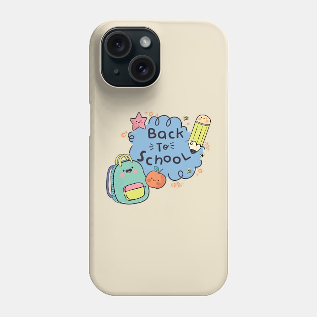 Back To School Phone Case by Untildaystory