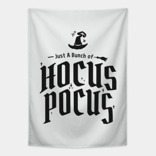 Just A Bunch of Hocus Pocus Funny Halloween Witches Tapestry