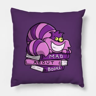 Mad About Books Pillow