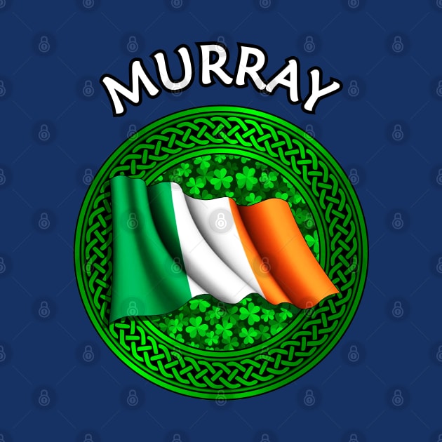 Irish Flag Shamrock Celtic Knot - Murray by Taylor'd Designs