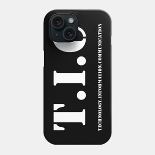 TECHNOLOGY INFORMATION COMMUNICATION Phone Case