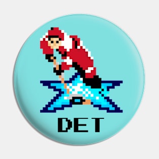 16-Bit Ice Hockey - Detroit Pin