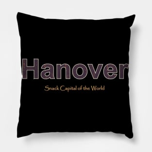 Hanover Grunge Text Pillow