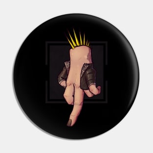 Hand Punk Pin