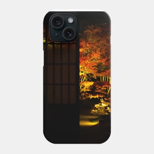 Photography - Fall seen true a window Phone Case