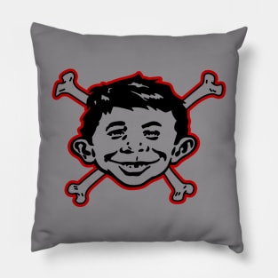 90s Mad Magazine Bones Pillow