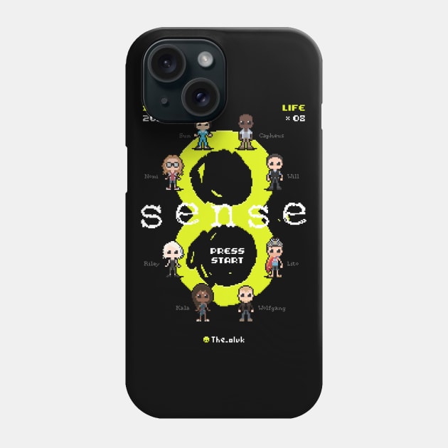 Sense8-bit Phone Case by The_Oluk