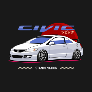 Civic jdm car Stancenation Style T-Shirt